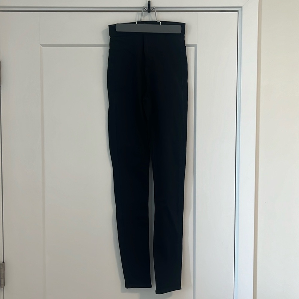 Topshop, jeans, women, girls, black, stretch, skinny, 26 waist, 32 length